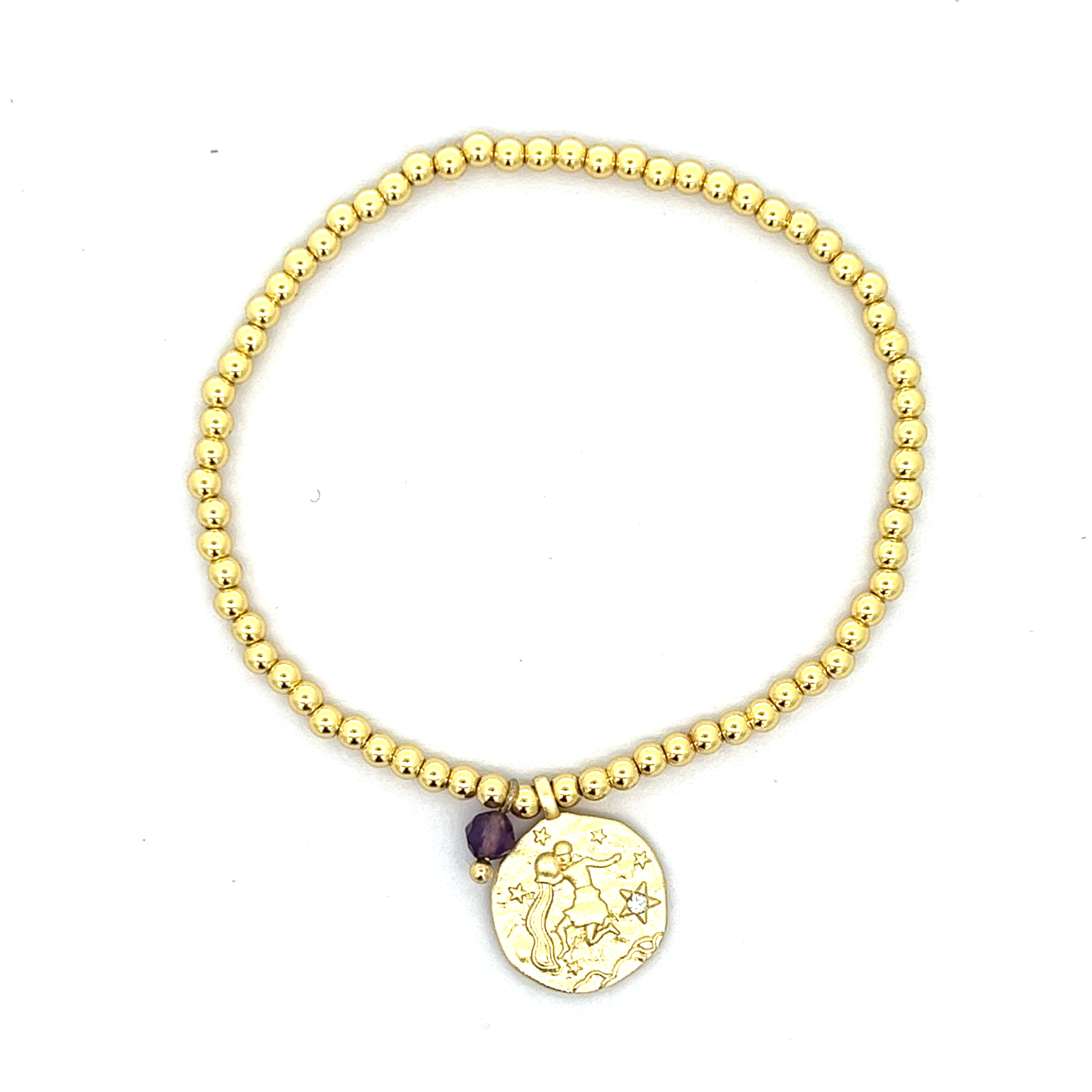 AQUARIUS  NATURAL STONE BRACELET