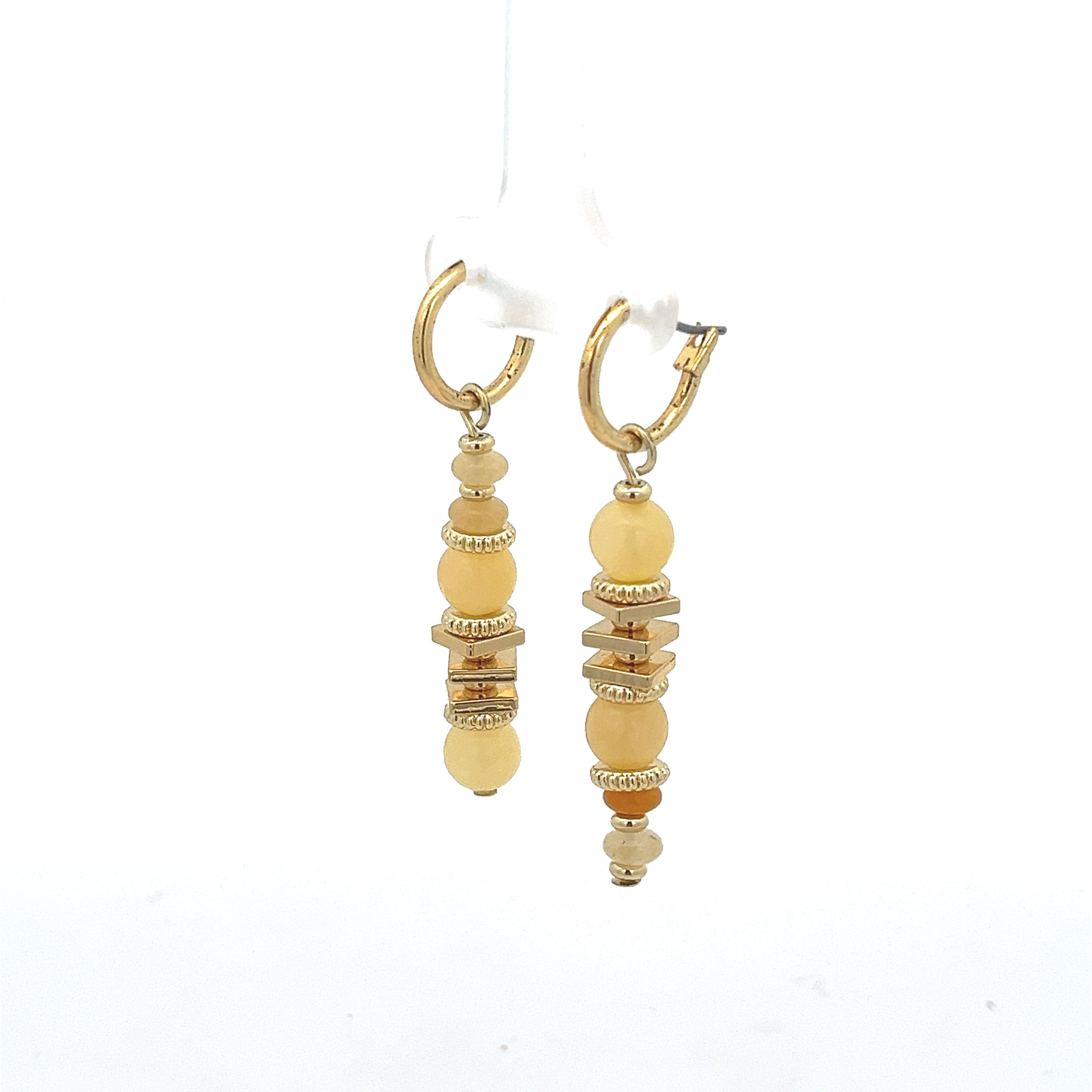 TOPAZ STONE DROP EARRING