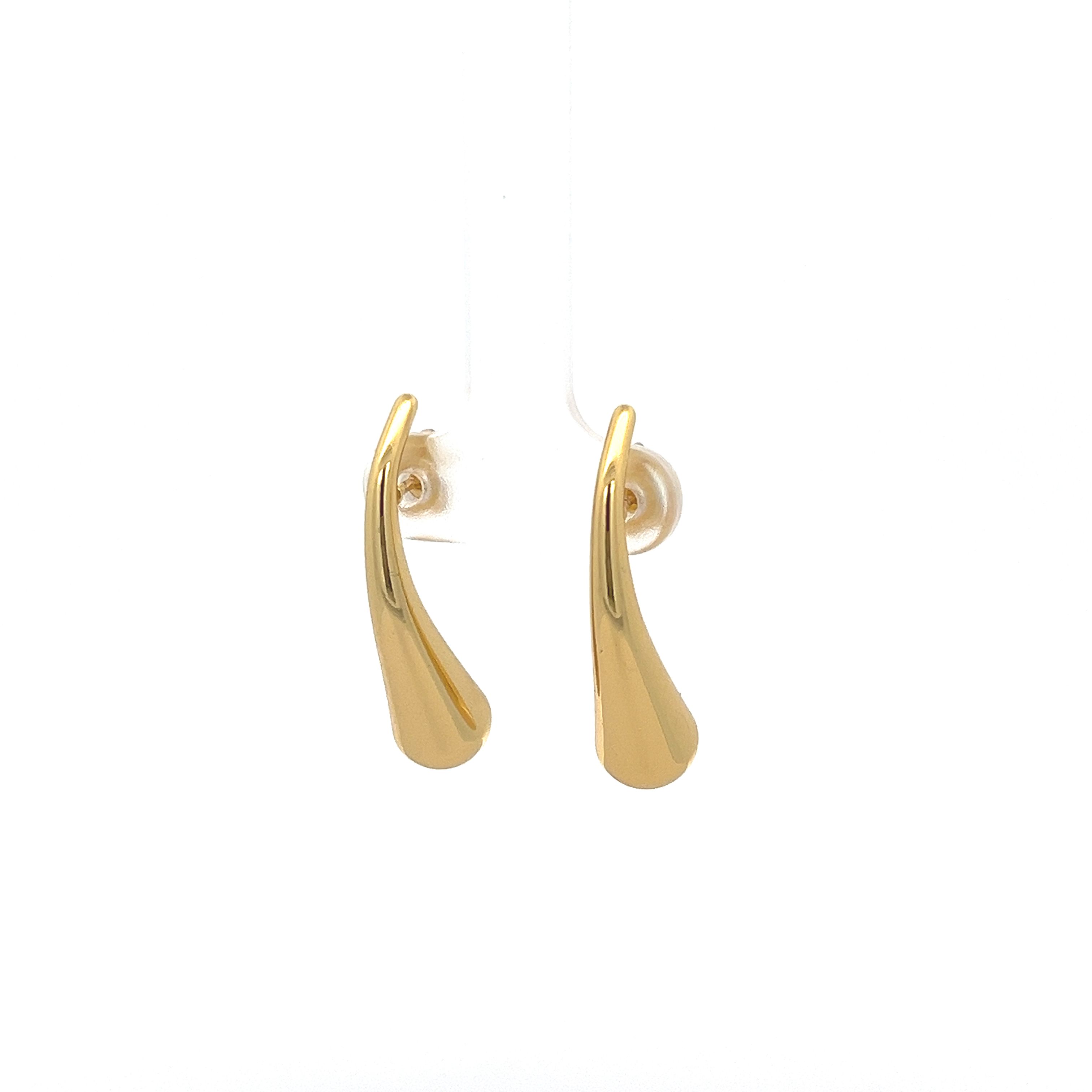 GLOSSY COMMA STUDS
