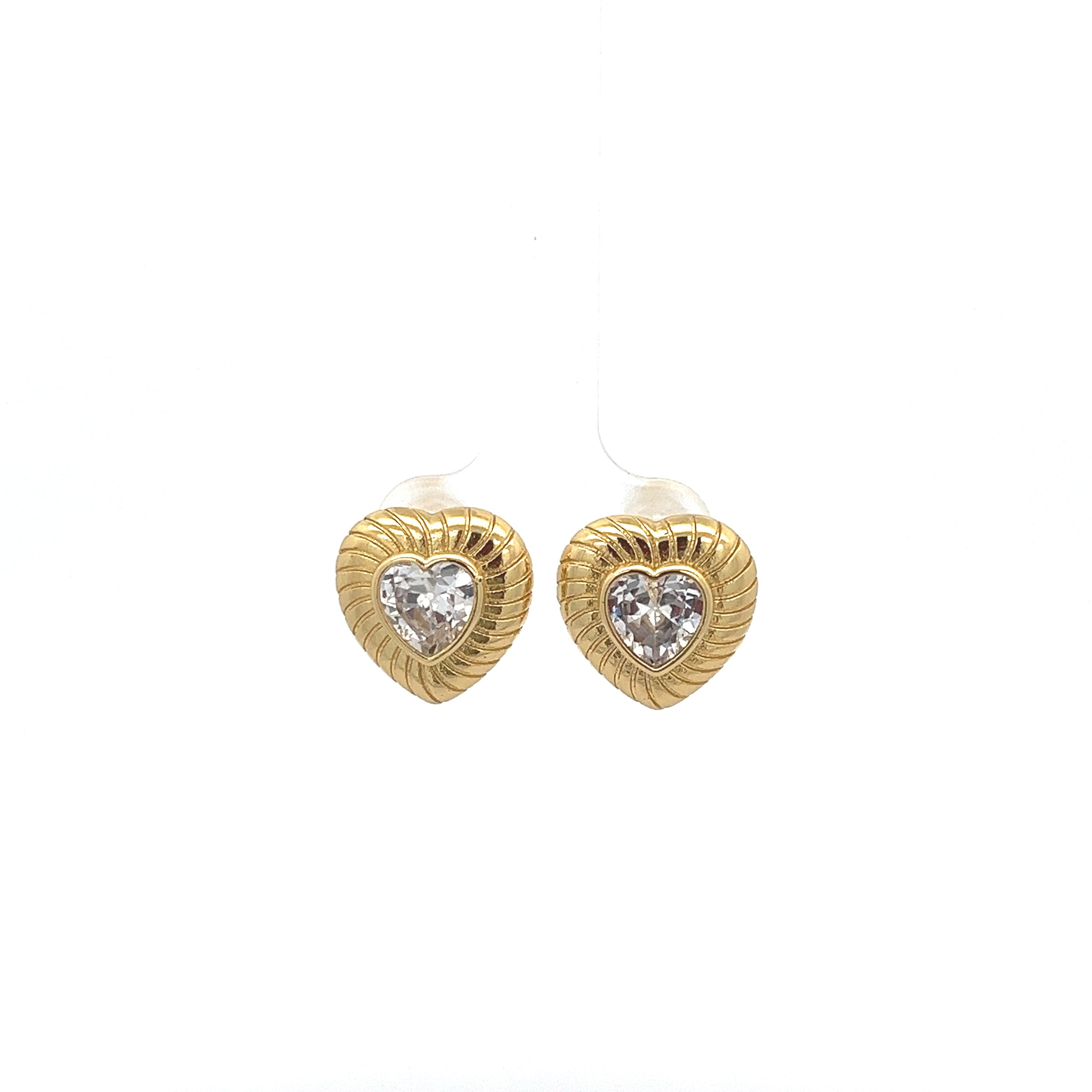 LOVE DIAMOND STUDS