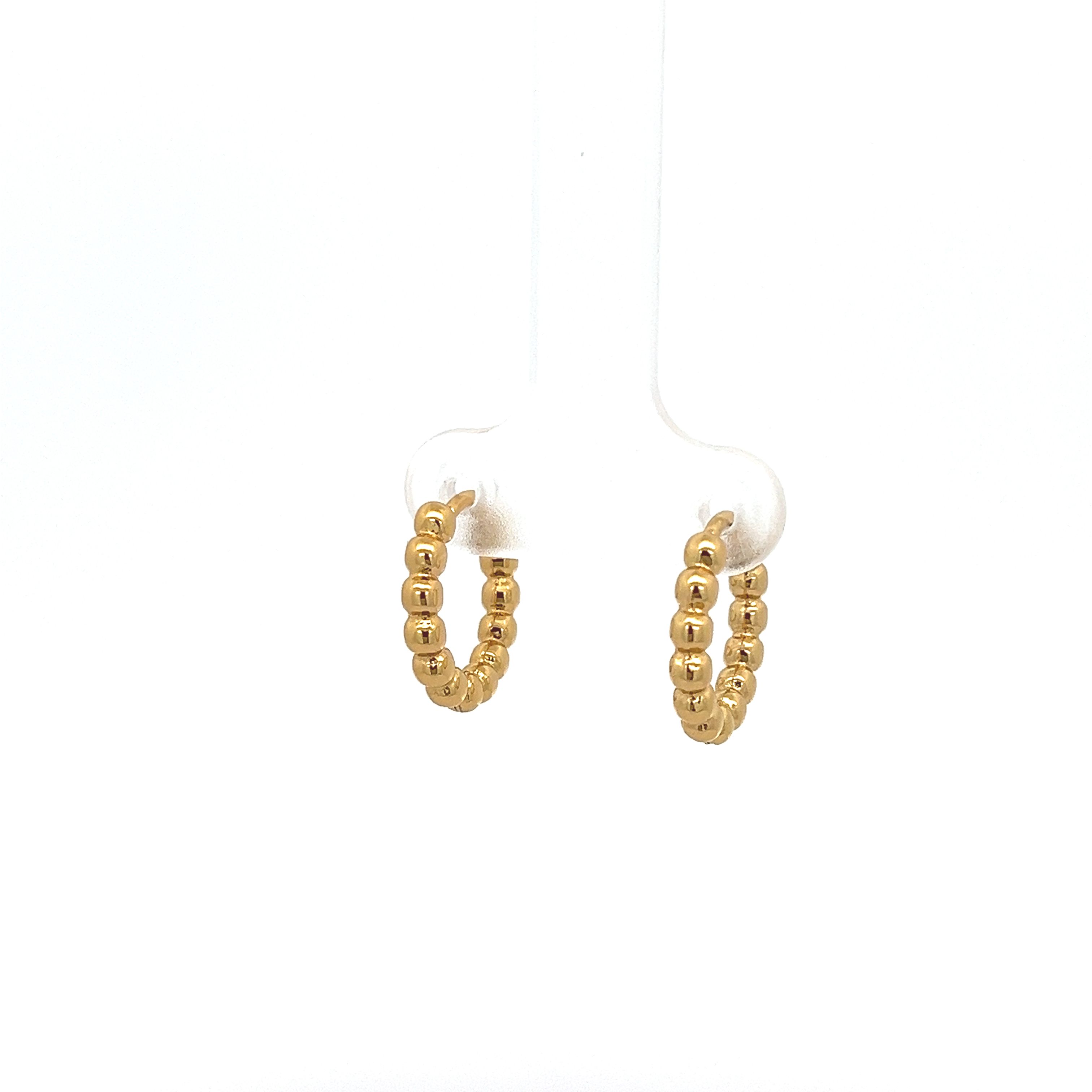 METAL BEAD EARRING