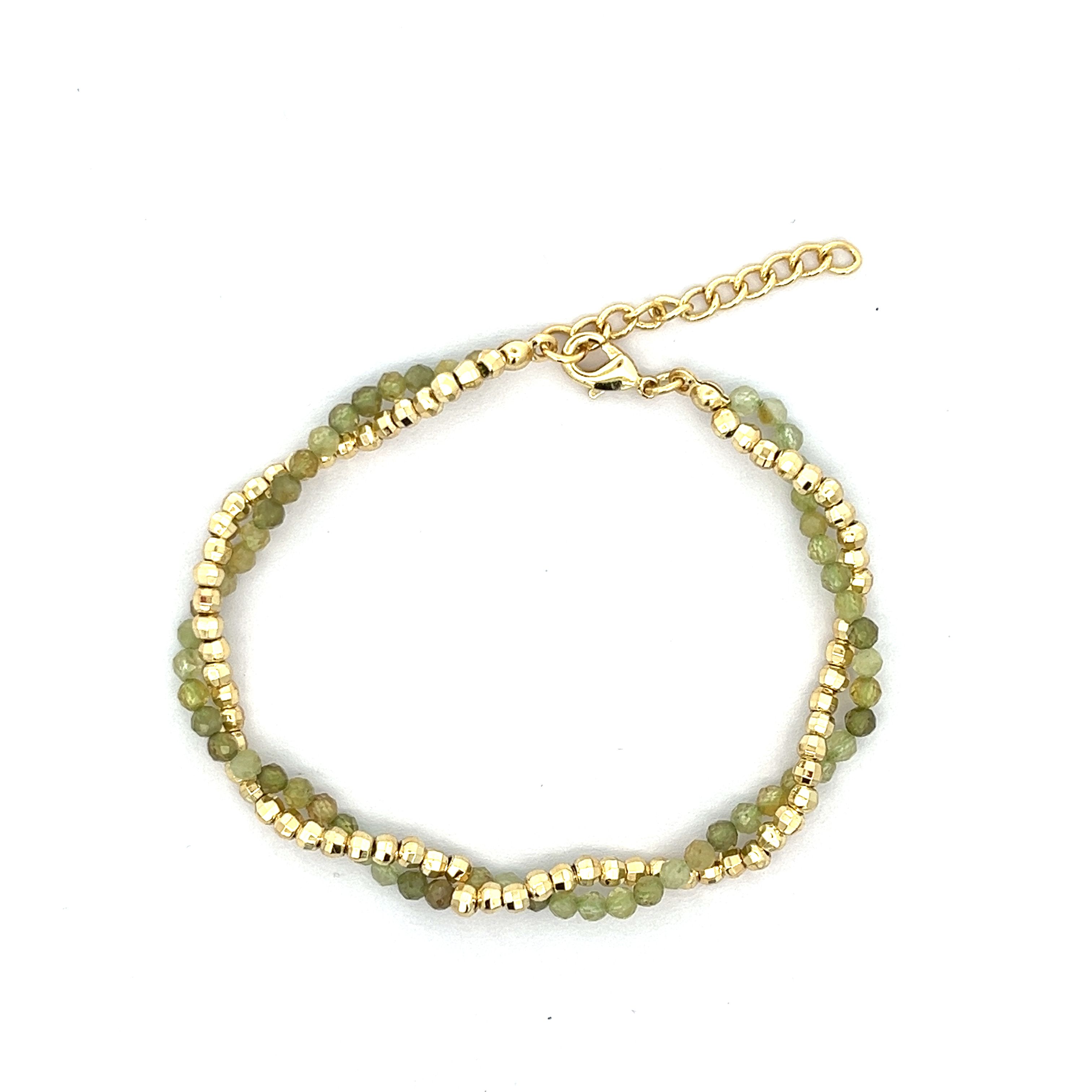GREEN GARNET BRACELET