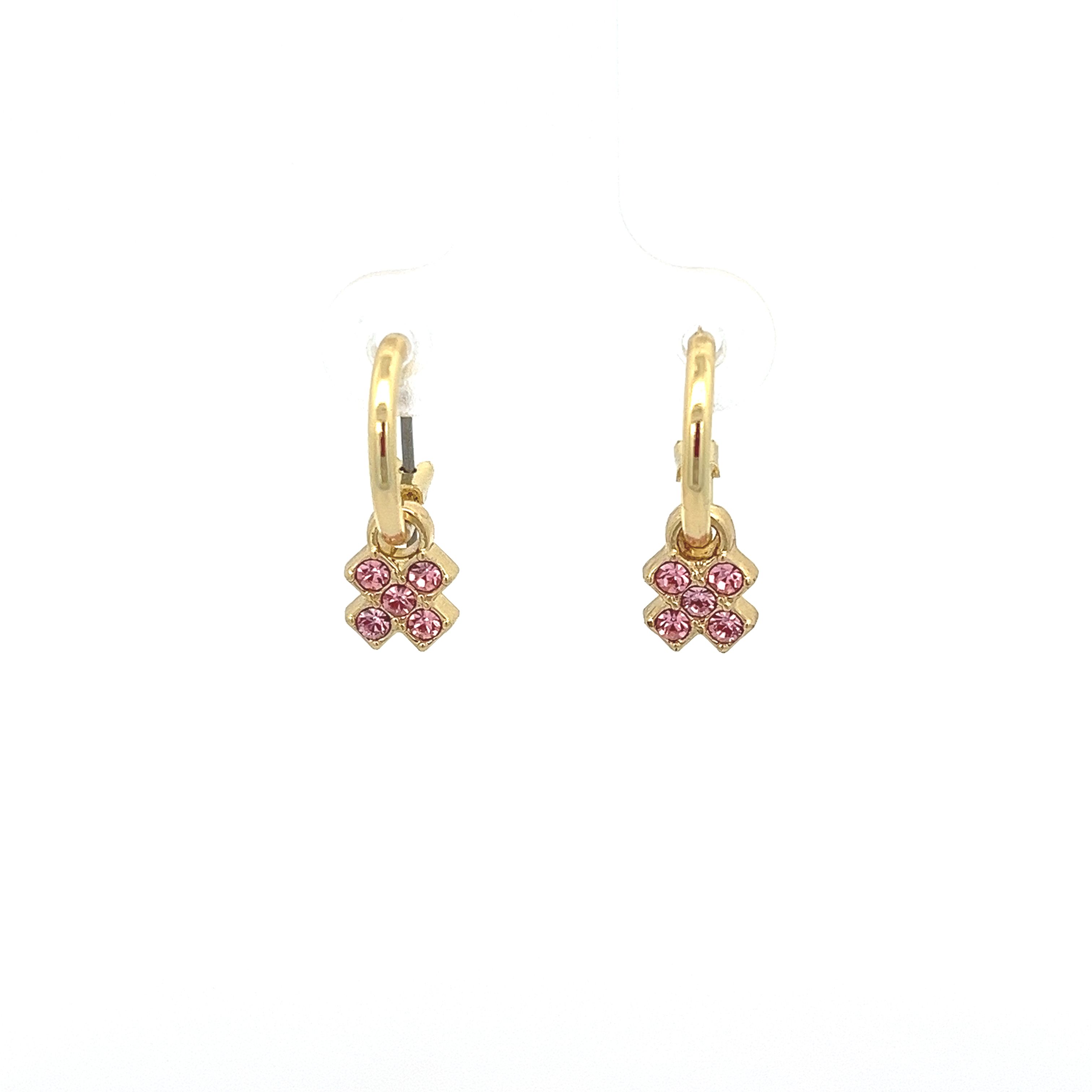 SWAROVSKI DIAMOND FOURLEAF CLOVER EARRING