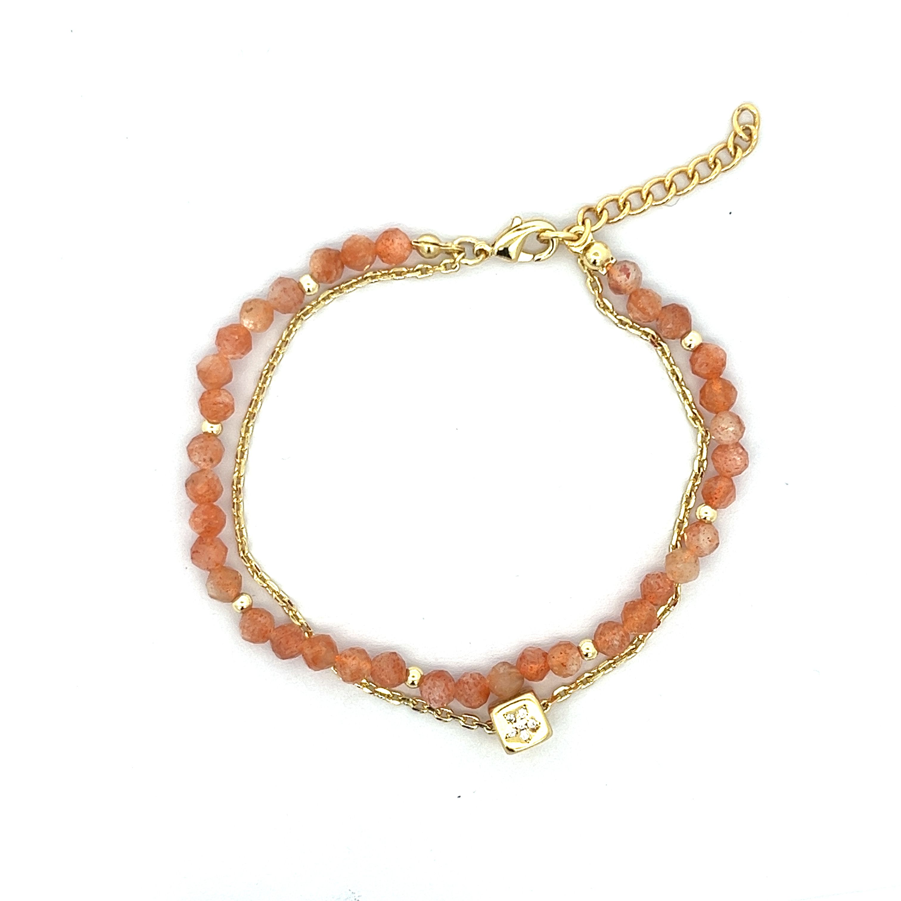 GOLDEN SUNSTONE BRACELET			