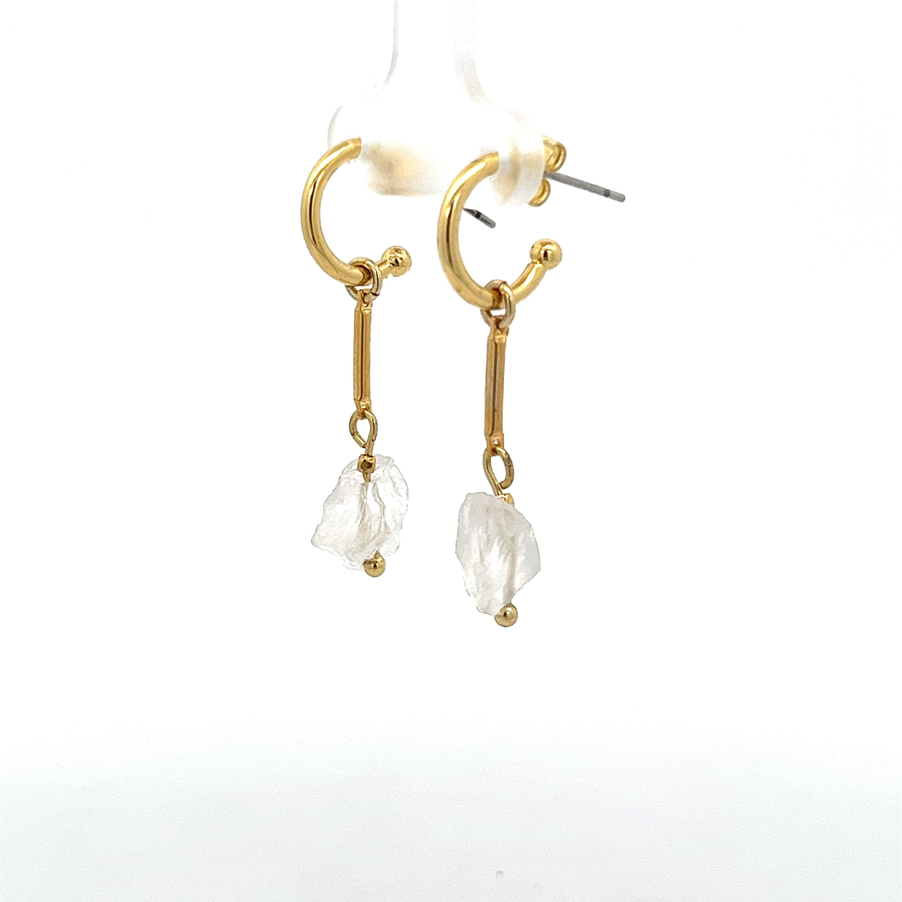 ICE CUBE DANGLE EARRING