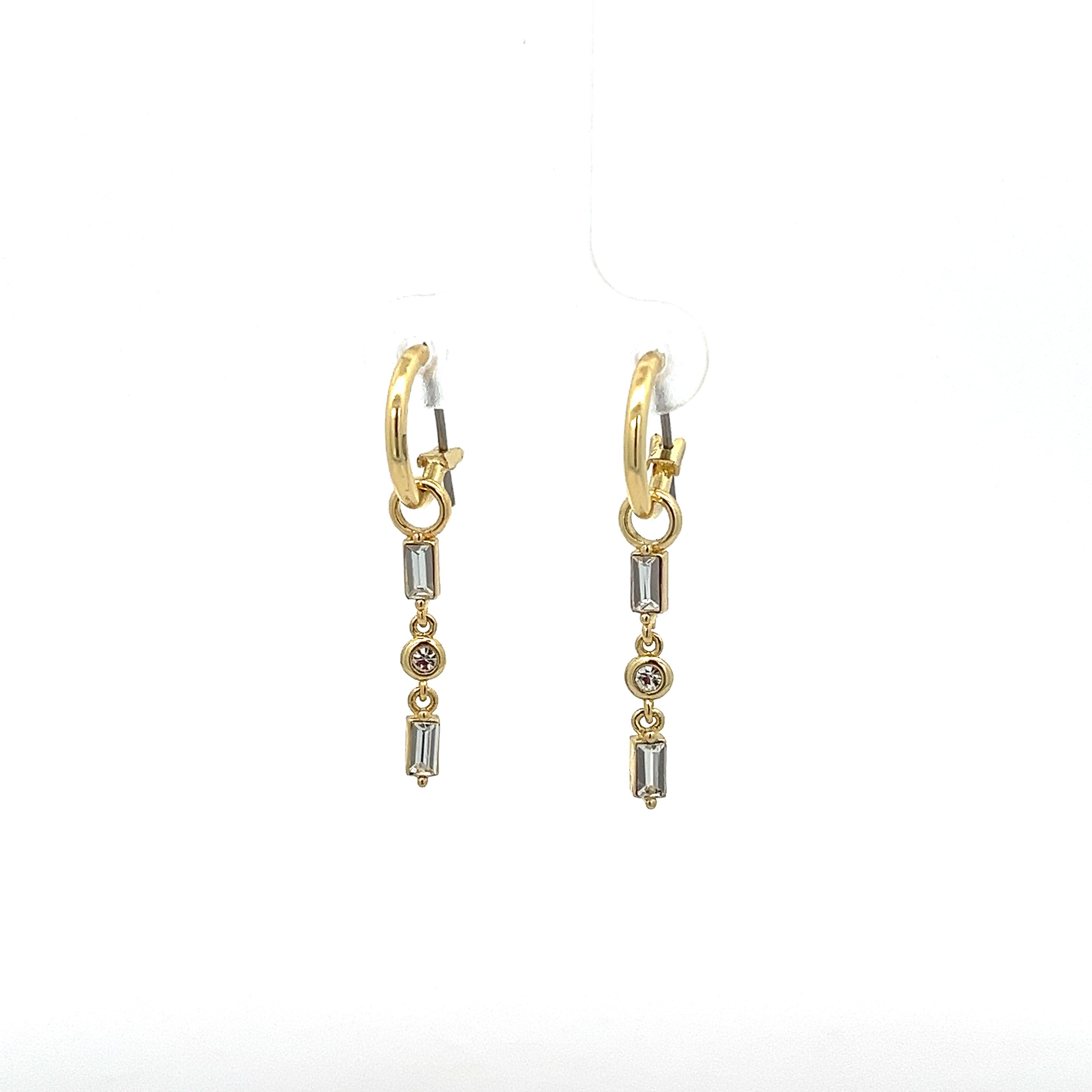 SWAROVSKI DIAMOND DANGLE EARRING
