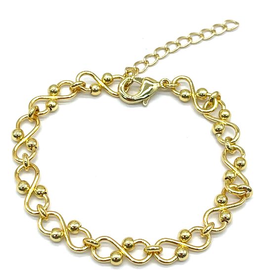 2.0 1:1 S-GRAIN CHAIN BRACELET