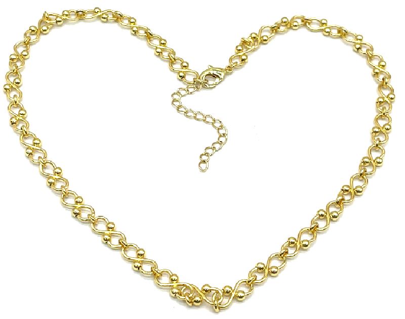 2.0 1:1 S-GRAIN CHAIN NECKLACE