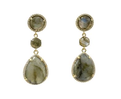 LABRADORITE EARRINGS