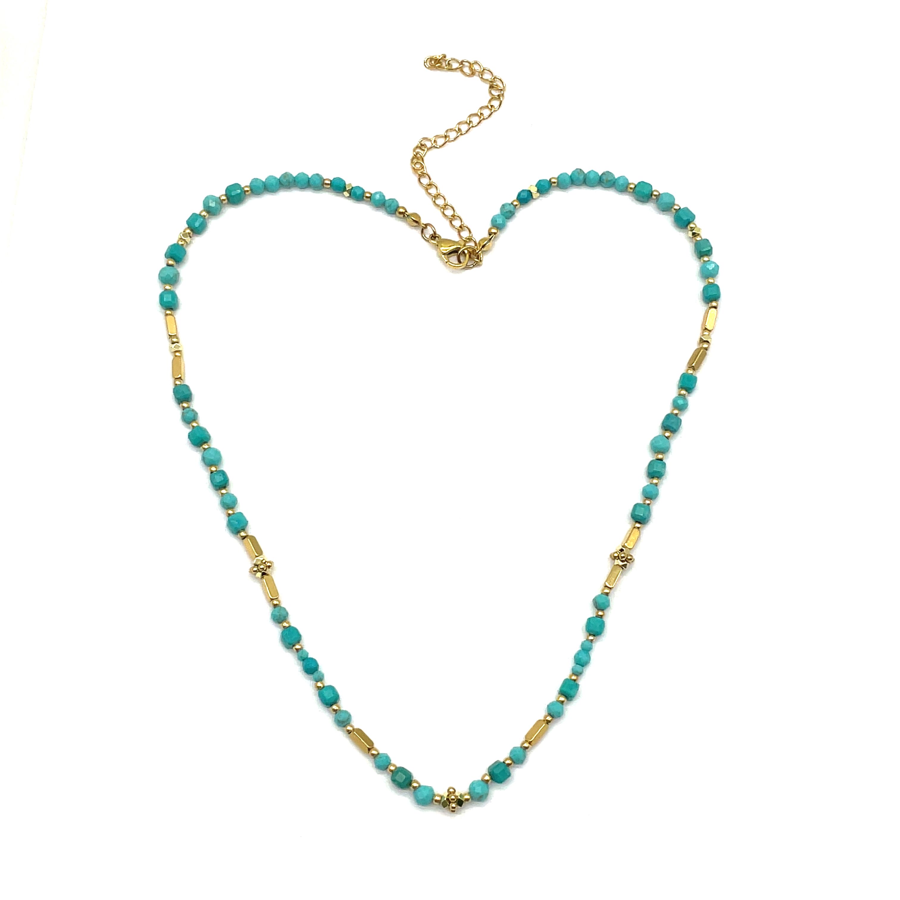 LIGHT TURQUOISES NECKLACE