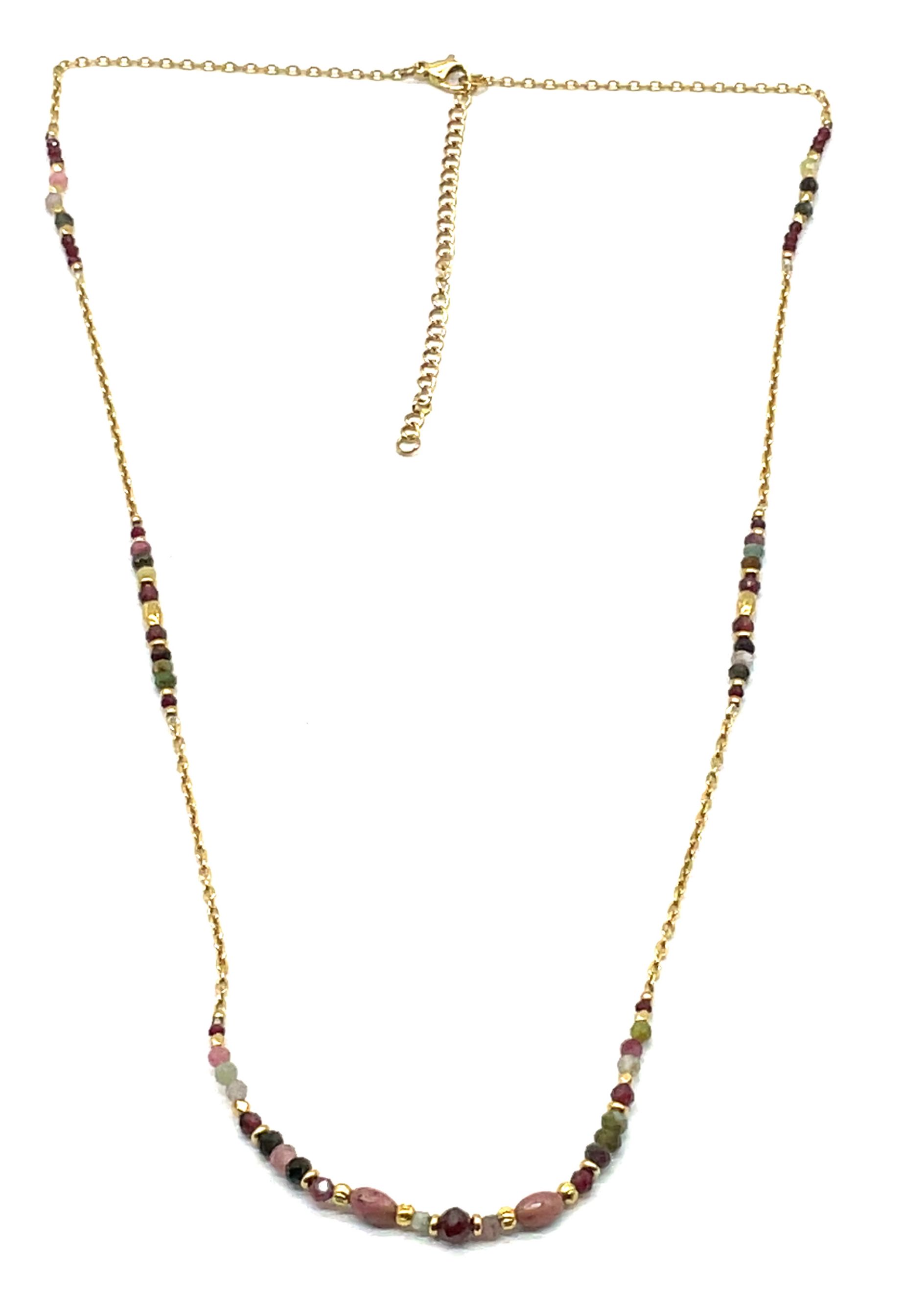 TOURMALINES CHAIN NECKLACE