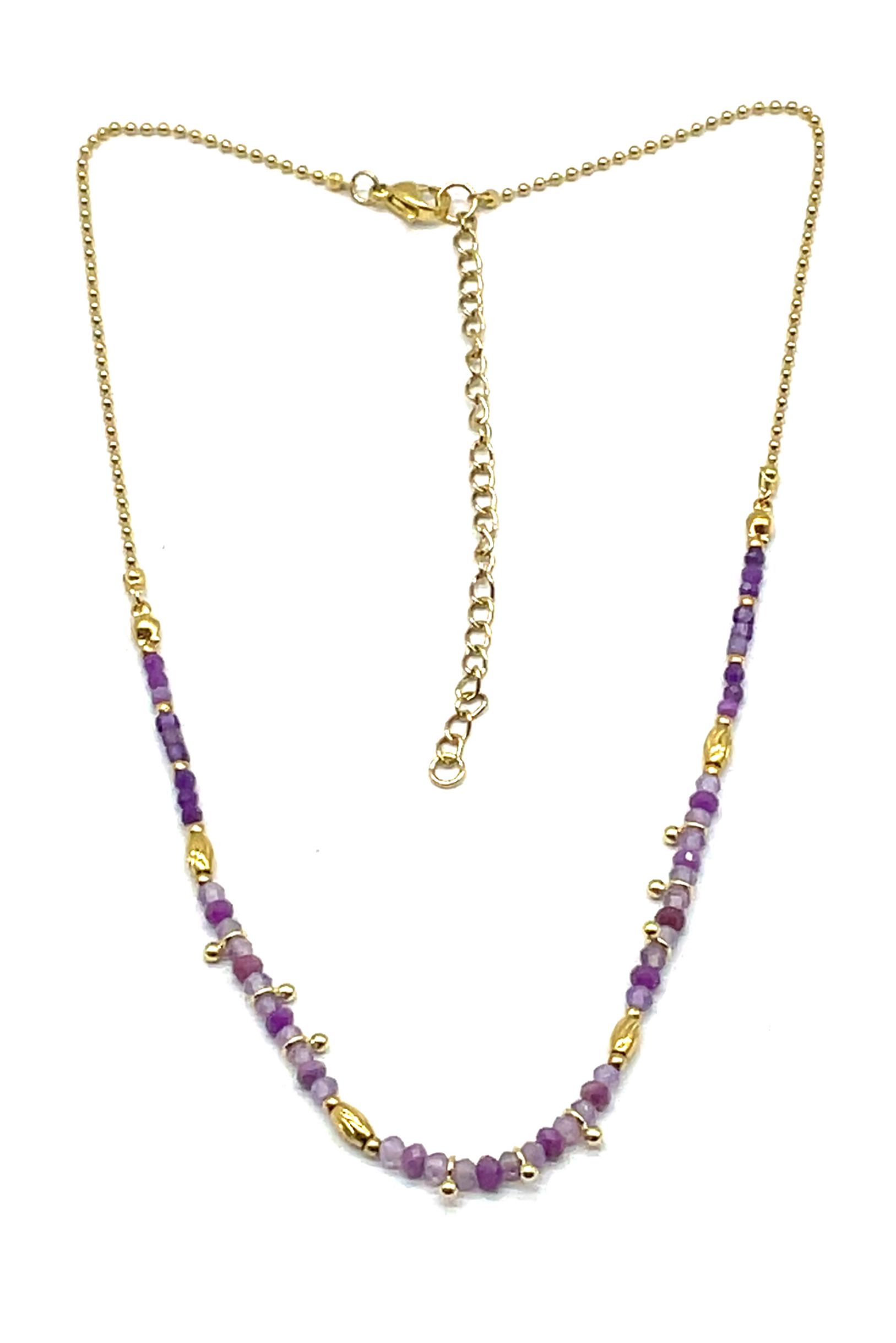 AMETHYSTS NECKLACE