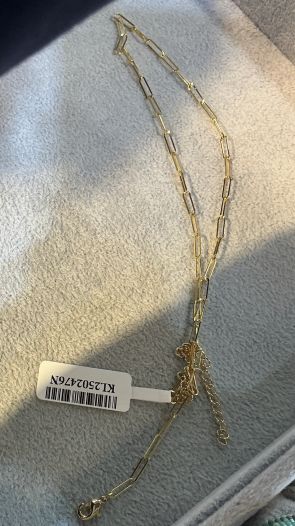 SQUARE WIRE O CHAIN NECKLACE