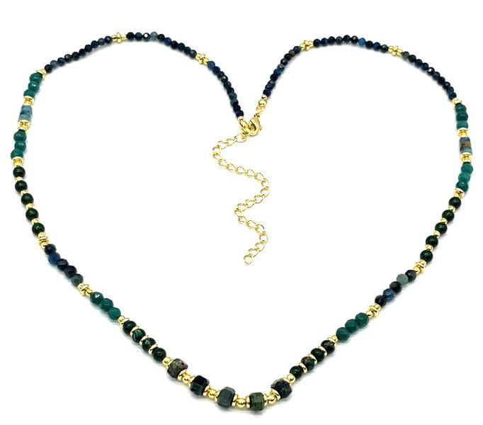 BLUE TIGEREYES NECKLACE
