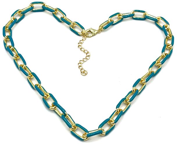 DARKCYAN 0-CHAIN NECKLACE
