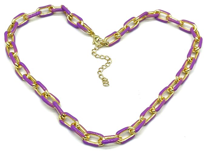 DARKORCHID 0-CHAIN NECKLACE