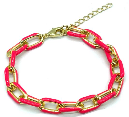 PEACH BIOSSOM 0-CHAIN BRACELET