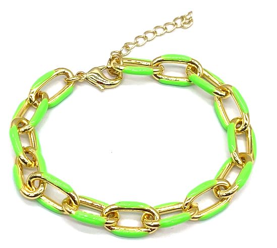 MINT COLOUR 0-CHAIN BRACELET