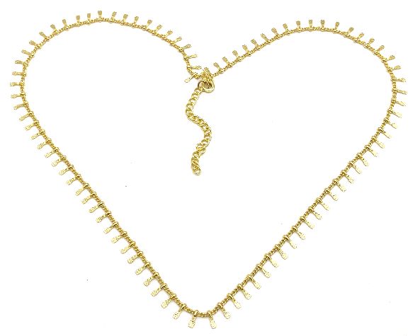 FISHBONE 0 CHAIN NECKLACE 