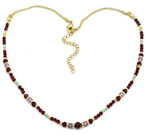 GARNET NECKLACE 