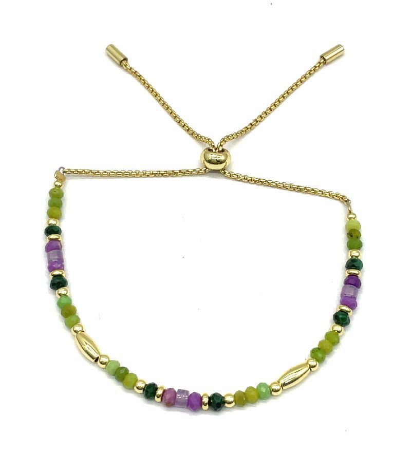 CANADIAN JADES CHAIN BRACELET