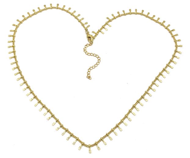 FISHBONE 0 CHAIN NECKLACE
