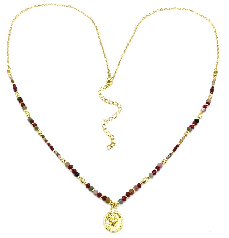 HEART-SHAPED PENDANT NECKLACE