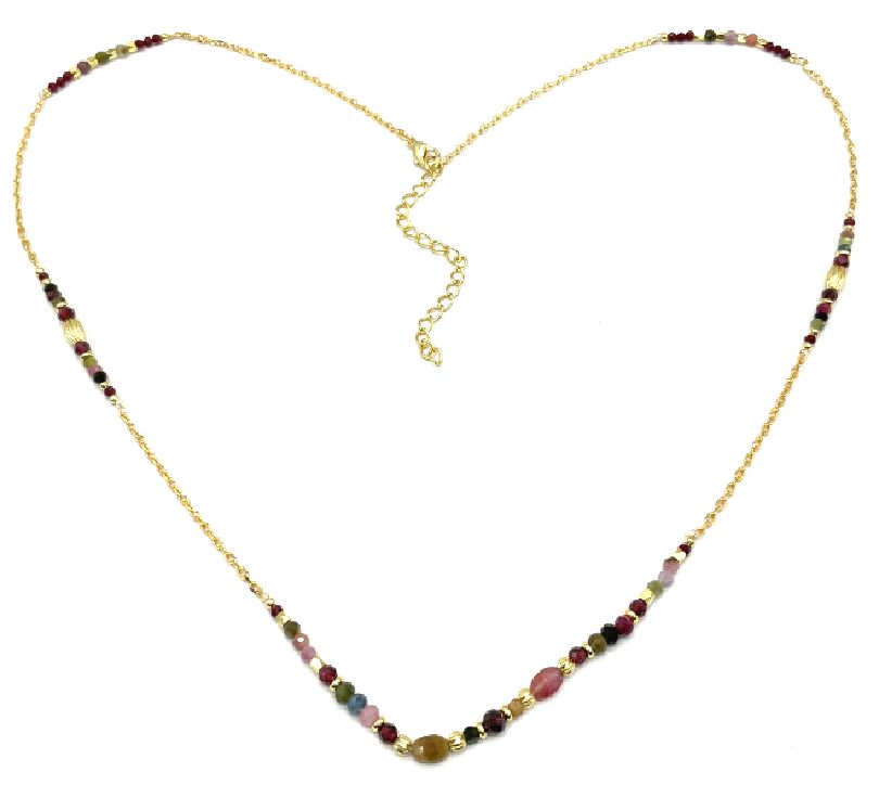 COLORED TOURMALINES NECKLACE