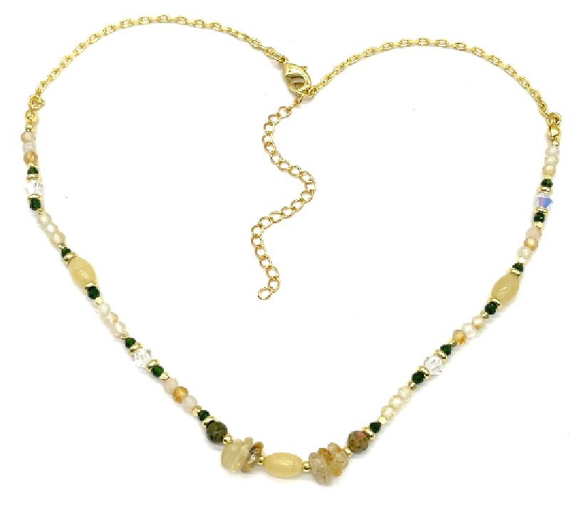 CITRINE GRAVELS NECKLACE 