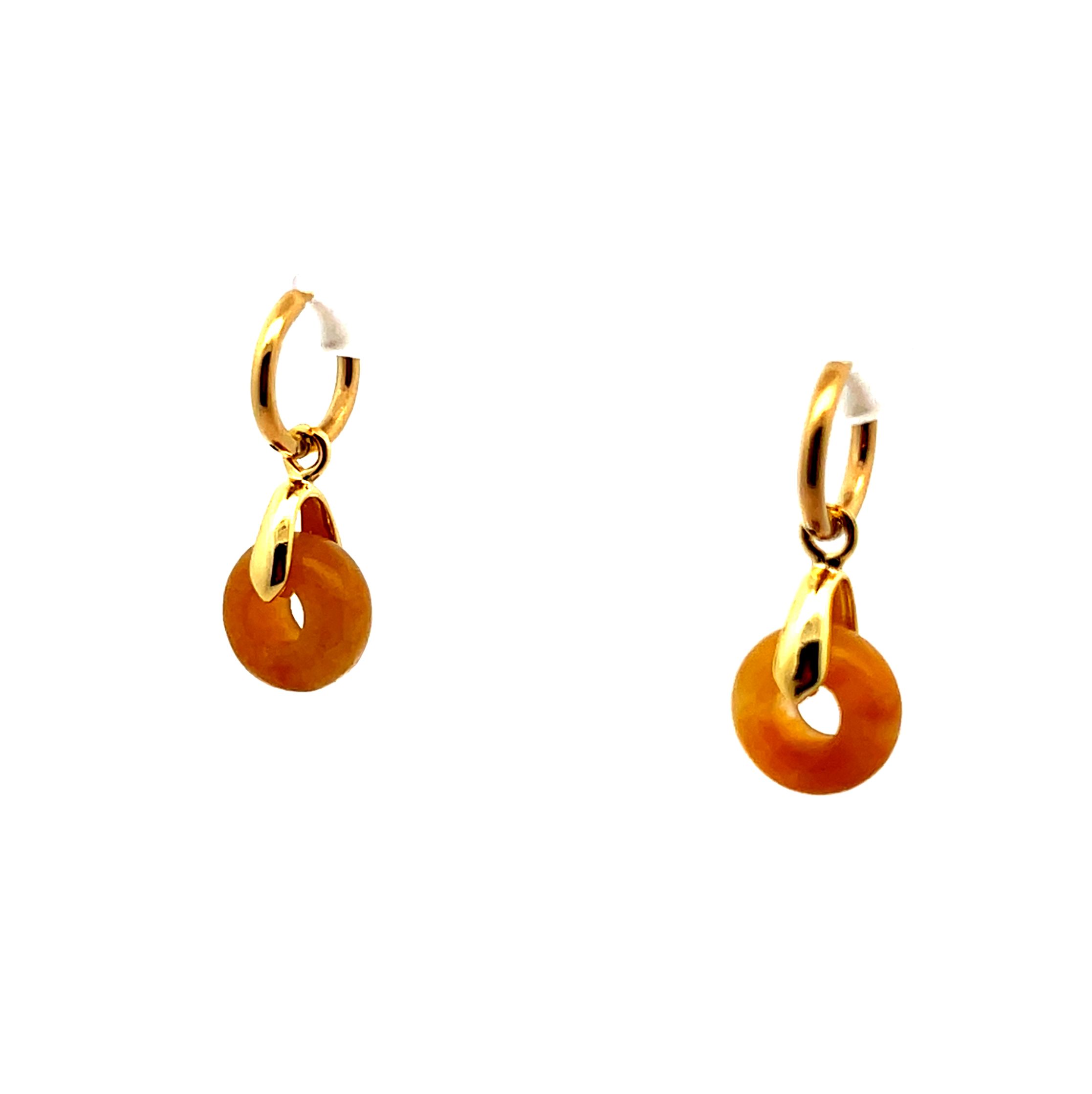 MELLITE ABACUS BEAD EARRINGS