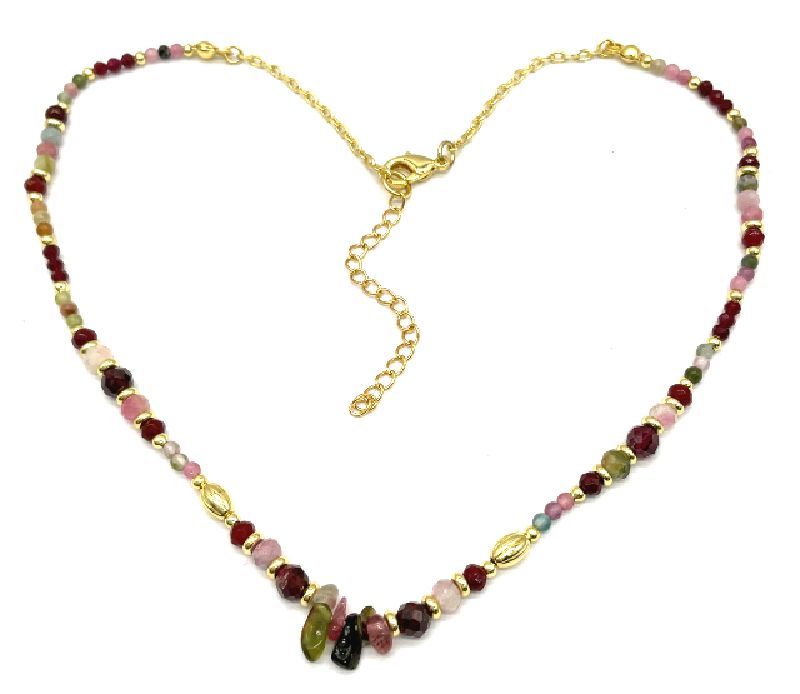 TOURMALINE GRAVEL NECKLACE