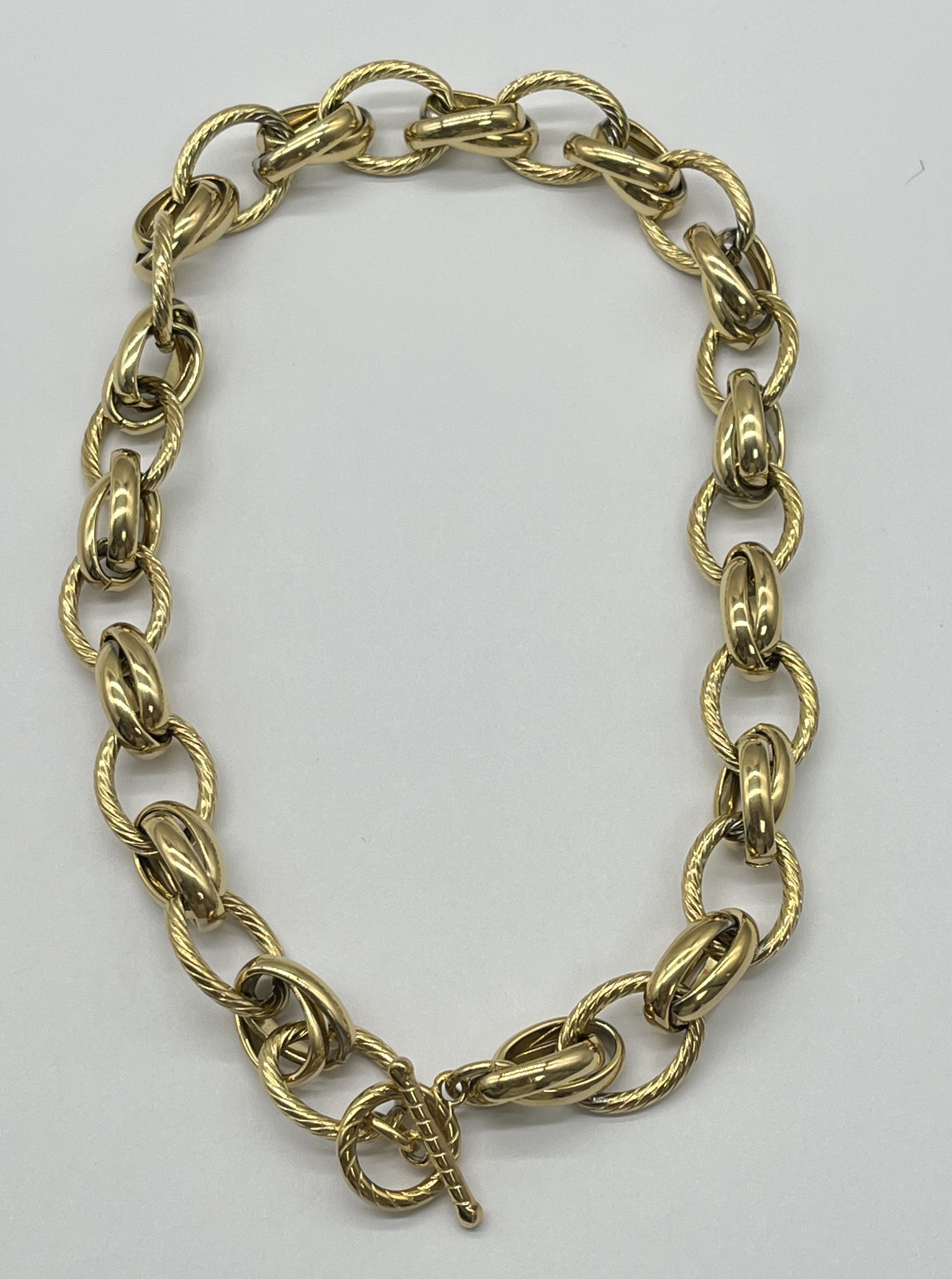 TWISTED CHAIN NECKLACE 