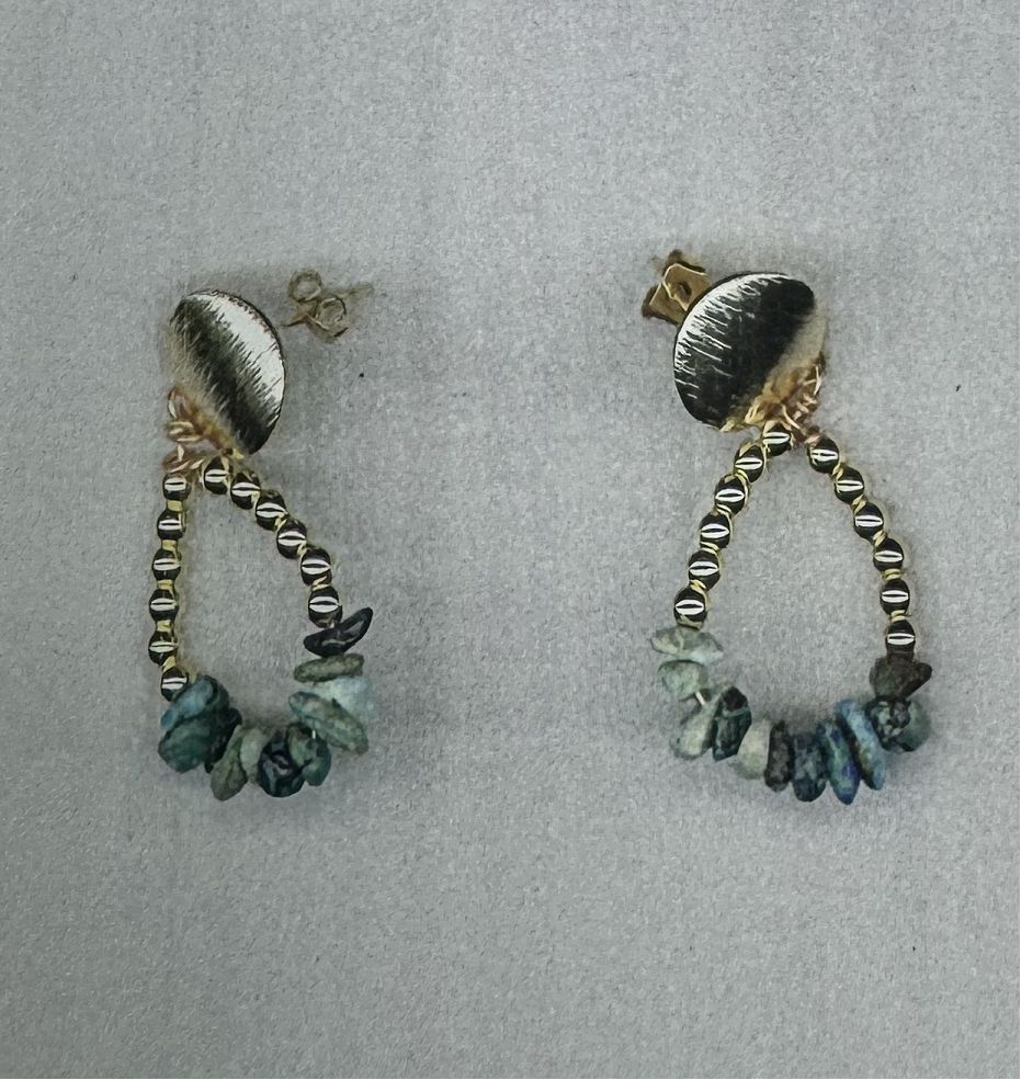PHOENIX PINE STUD EARRINGS