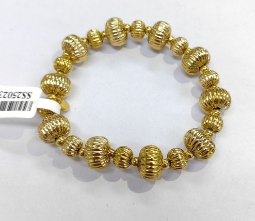 STAINLESS STEEL WATERMELON BEADS BRACELET