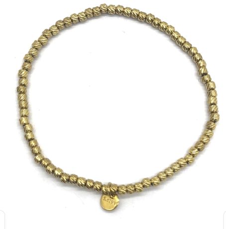 3X1.5MM DIAGONAL BEADS BRACELET