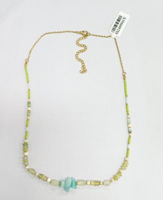 FRUIT-GREEN SEAWATER PEARL NECKLACE