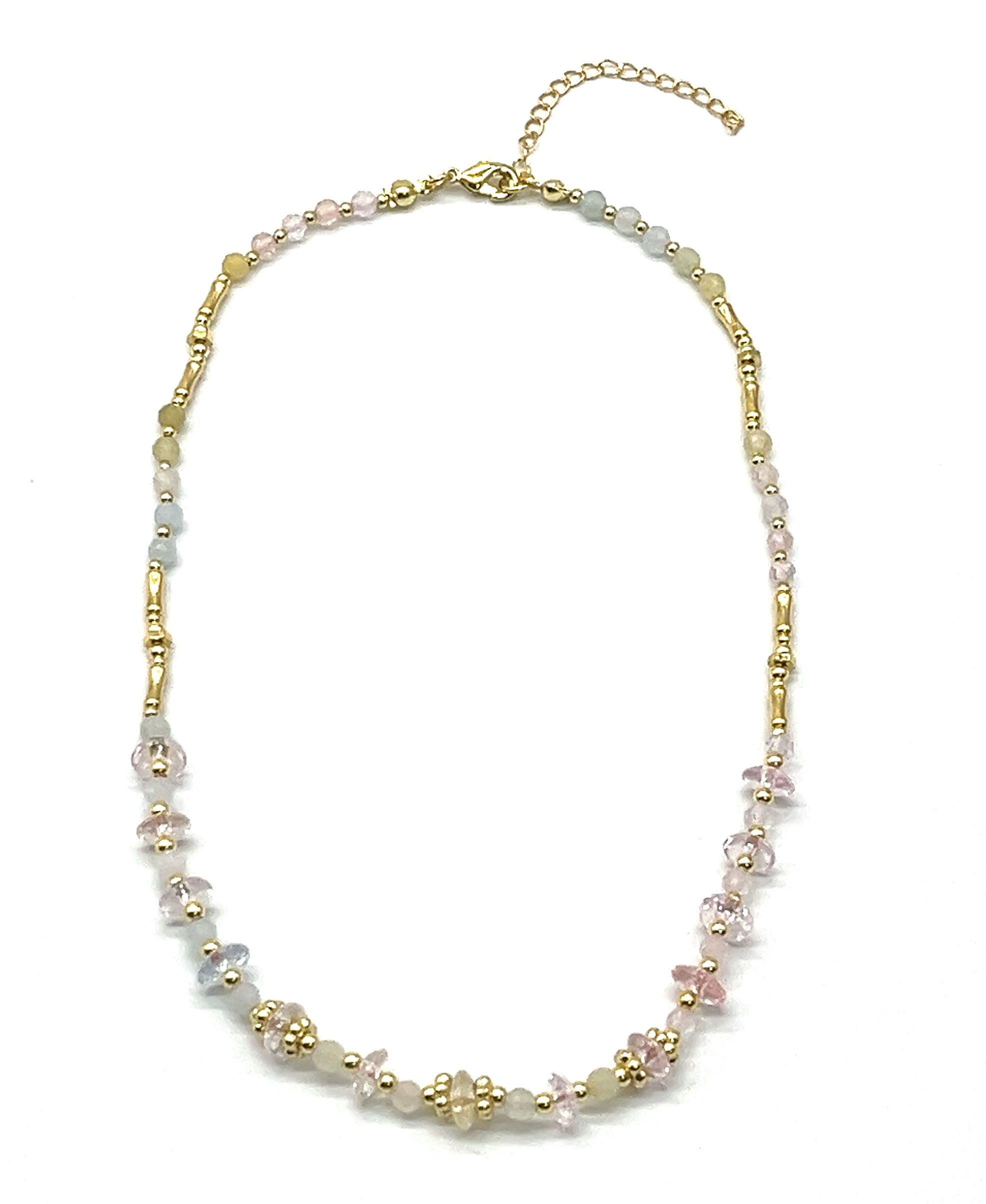 COLORFUL ABACUS BEADED NECKLACE
