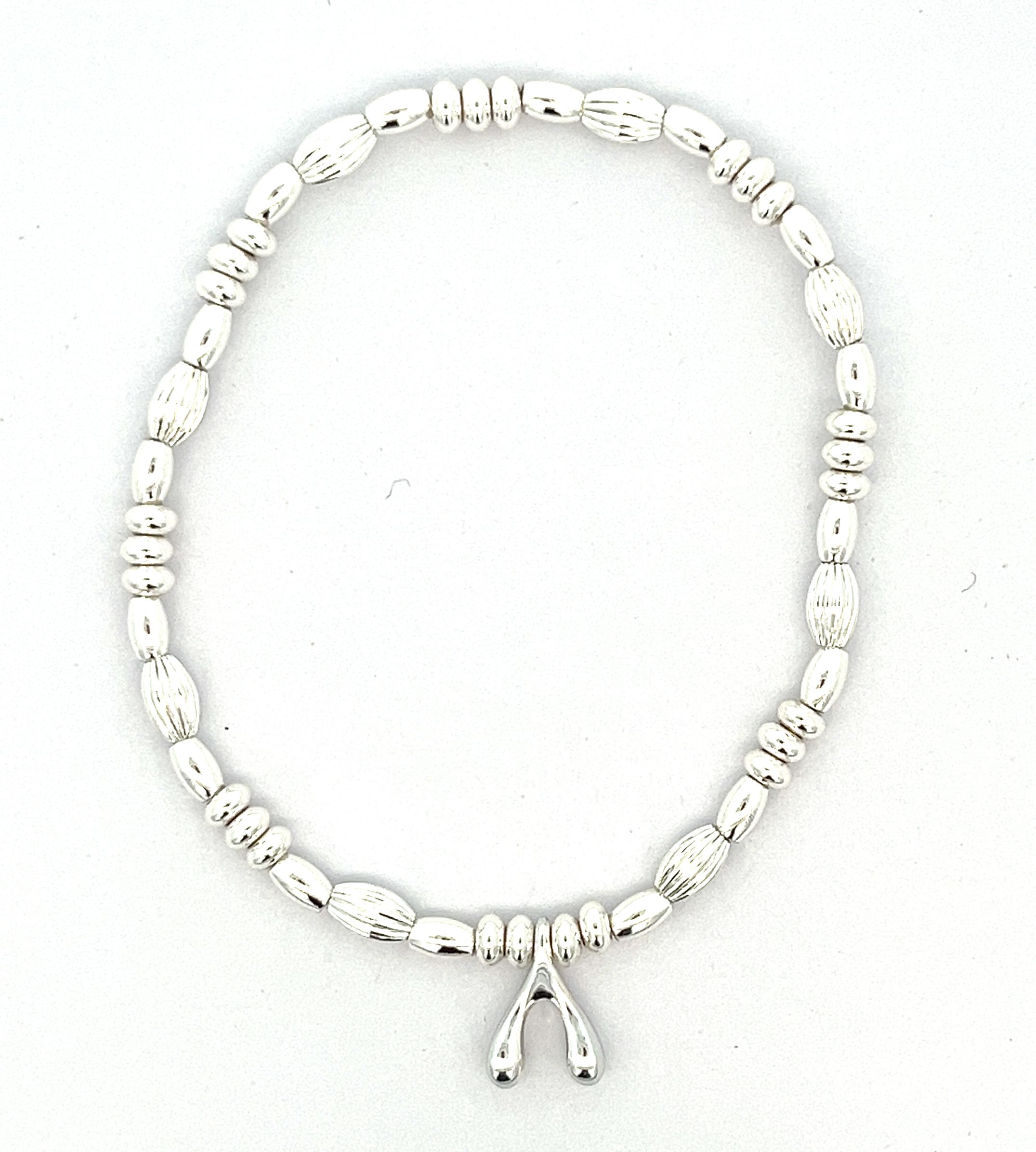 CORAL PENDANT BEADED BRACELET