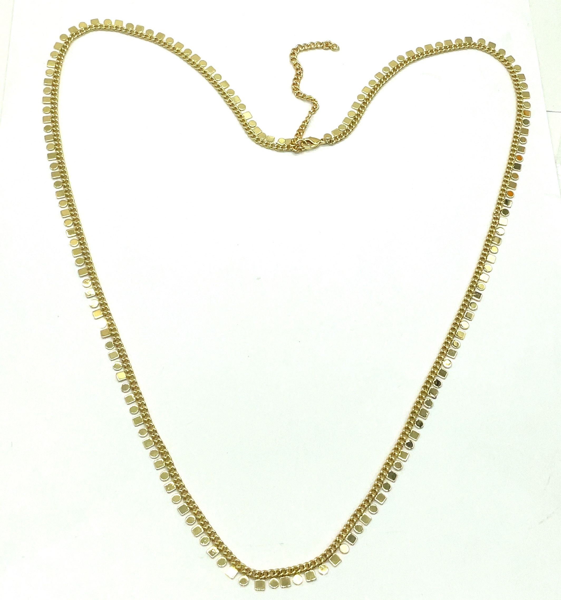 SQUARE CHAIN NECKLACE