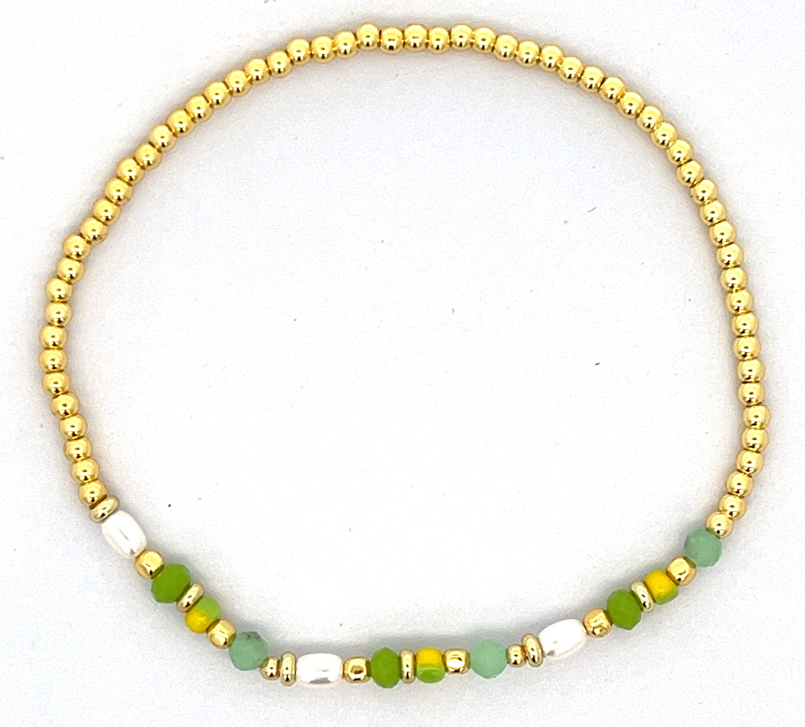 GREEN ANGEL NATURAL STONE BRACELET